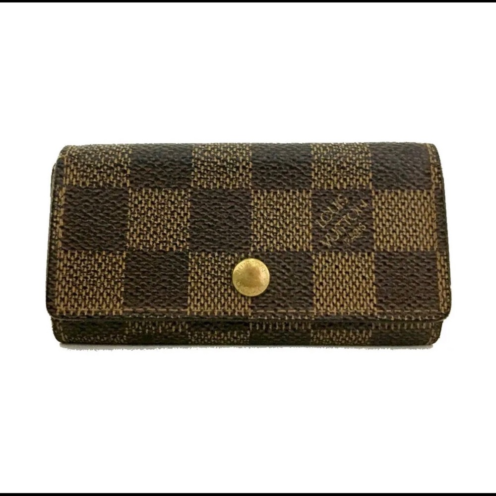 COPY - Authentic Louis Vuitton damier 4 key pouch